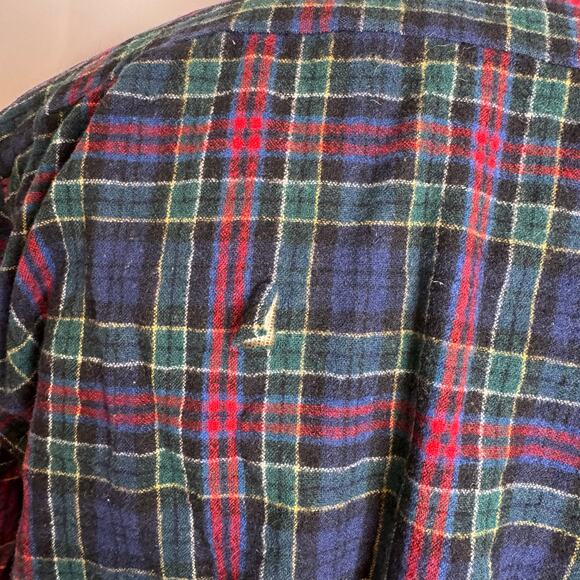 Pendleton Allison Tartan Wool Shirt XL Made in USA Plaid Button Up Vintage - Picture 6 of 12
